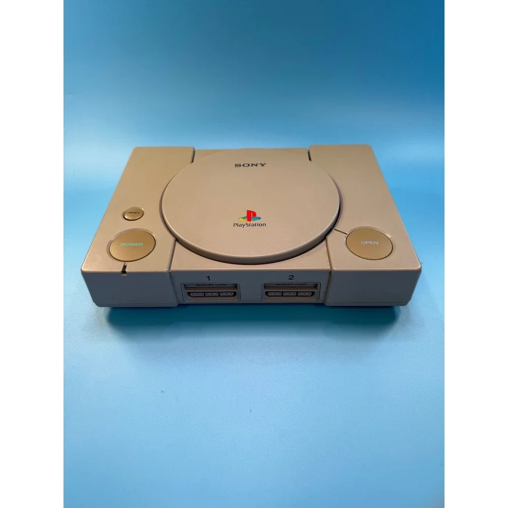 Sony PlayStation PS1 SCPH-5501 Console Bundle Tested Working Controller Cable